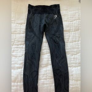 Gymshark Black Wave Leggings